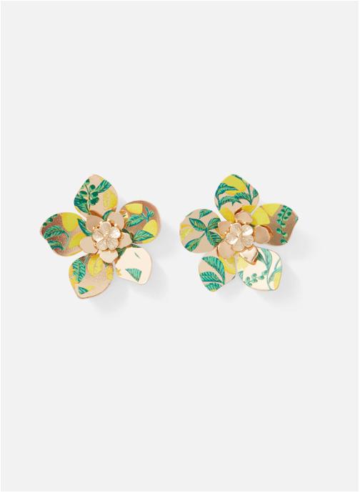 Balaboosté Boucles d'oreilles femme jaune