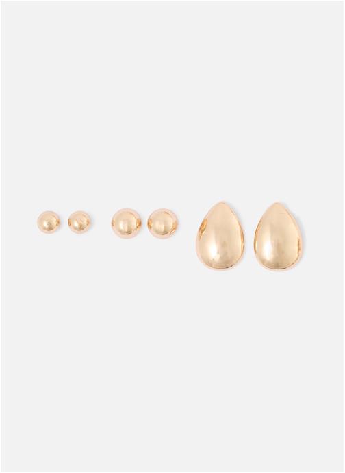 Balaboosté Boucles d'oreilles femme or et bronze