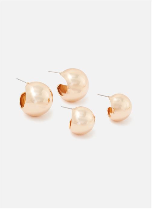 Balaboosté Boucles d'oreilles femme or et bronze