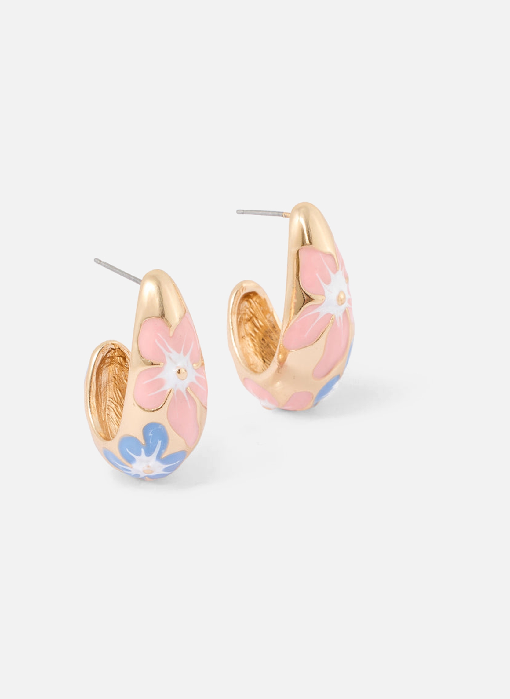 Boucles d'oreilles femme or et bronze Balaboosté Boucles d'oreilles femme or et bronze Or