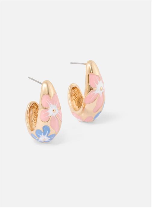 Balaboosté Boucles d'oreilles femme or et bronze