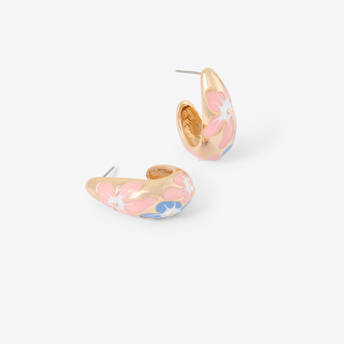 Boucles d'oreilles femme or et bronze Balaboosté Boucles d'oreilles femme or et bronze Or