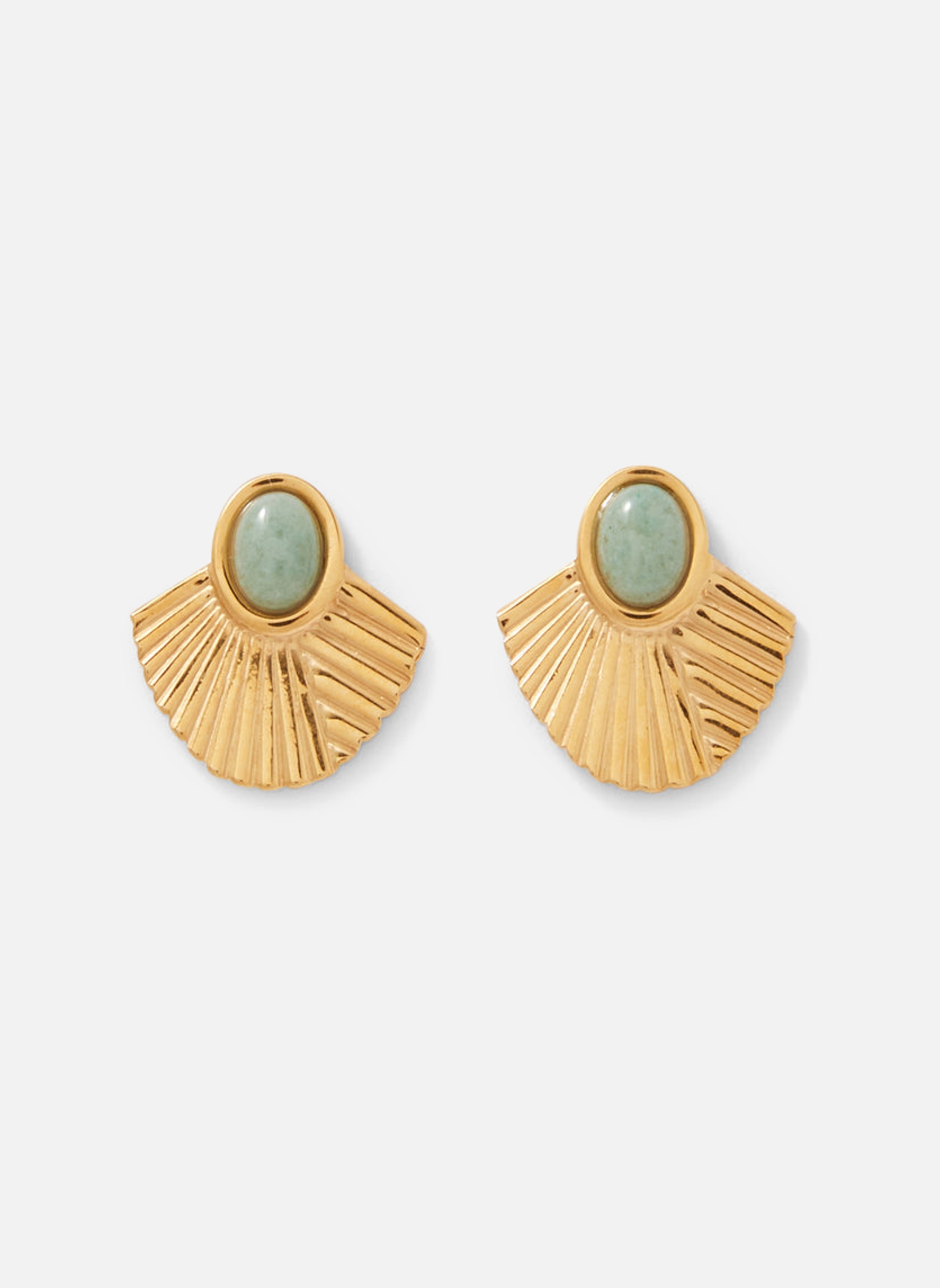 Boucles d'oreilles femme or et bronze Balaboosté Boucles d'oreilles femme or et bronze Or