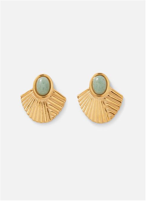 Balaboosté Boucles d'oreilles femme or et bronze