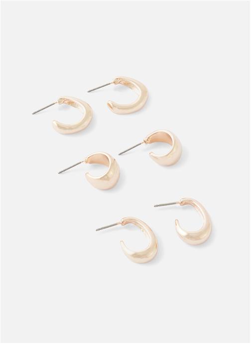 Balaboosté Boucles d'oreilles femme or et bronze