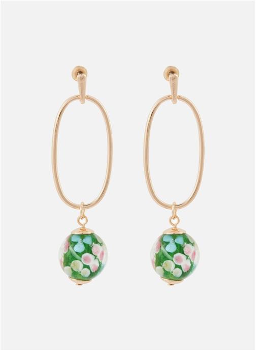 Balaboosté Boucles d'oreilles femme vert
