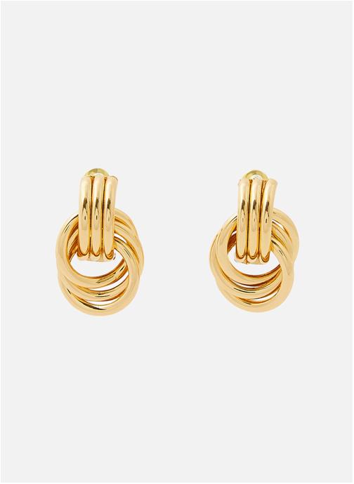 Balaboosté Boucles d'oreilles femme or et bronze