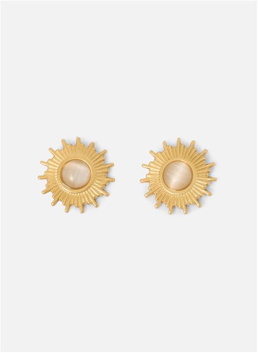 Balaboosté Boucles d'oreilles femme or et bronze