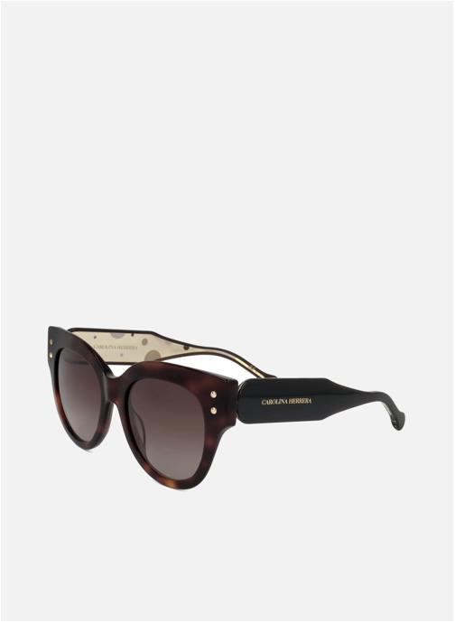 Carolina Herrera Lunettes de soleil femme marron