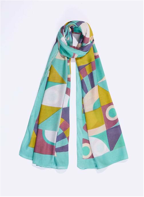 La Fiancée Foulards Grande étole imprimée AURELIO femme multicolore