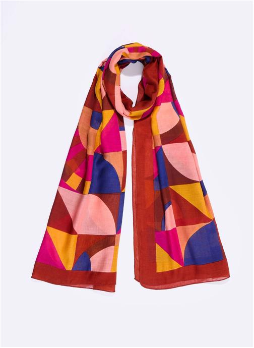 La Fiancée Foulards Grande étole imprimée AURELIO femme multicolore