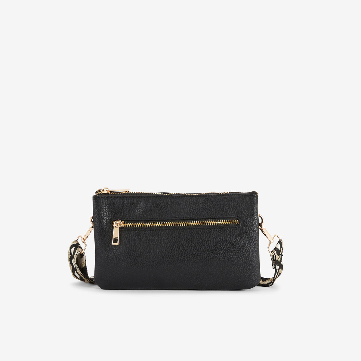Sacs bandoulière Pochette Feeling Folk femme noir Balaboosté Sacs bandoulière Pochette Feeling Folk femme noir Noir