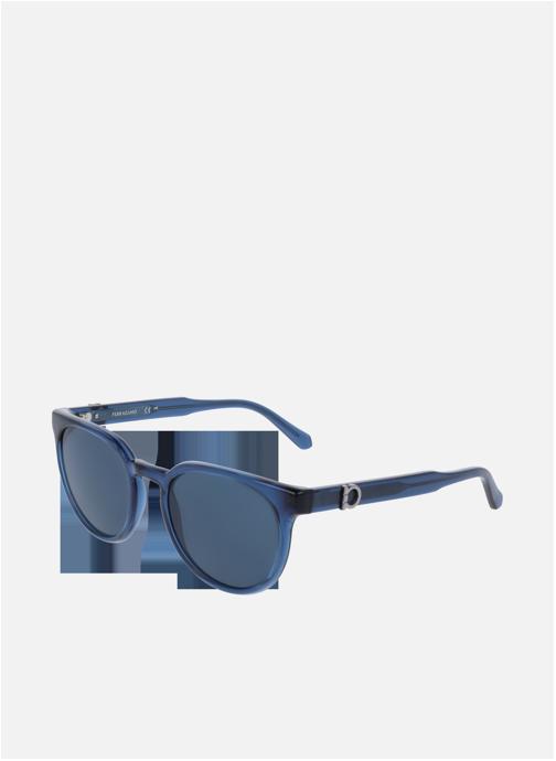 Salvatore Ferragamo Lunettes de soleil homme bleu
