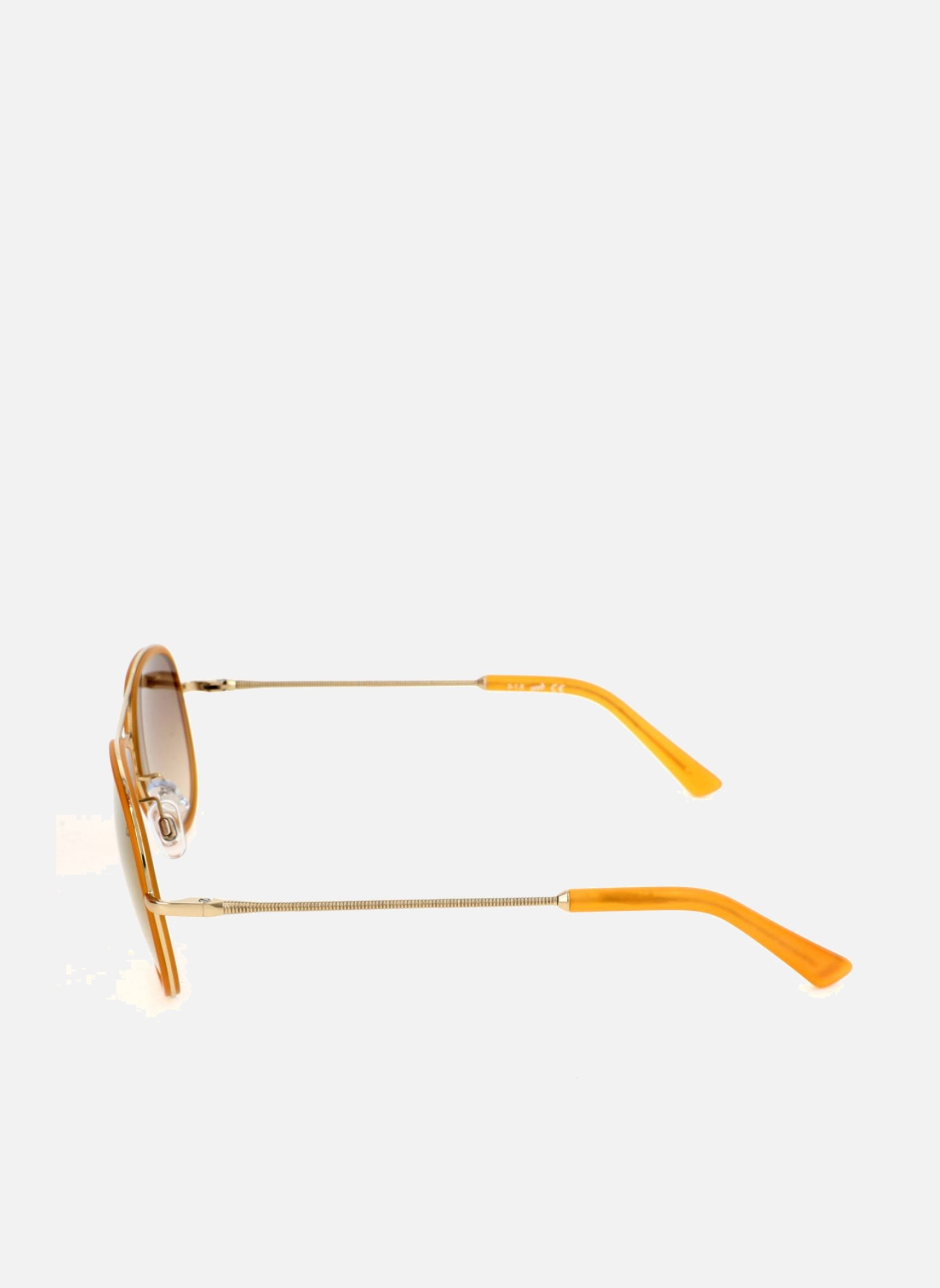 Lunettes de soleil homme or et bronze Web Lunettes de soleil homme or et bronze Or