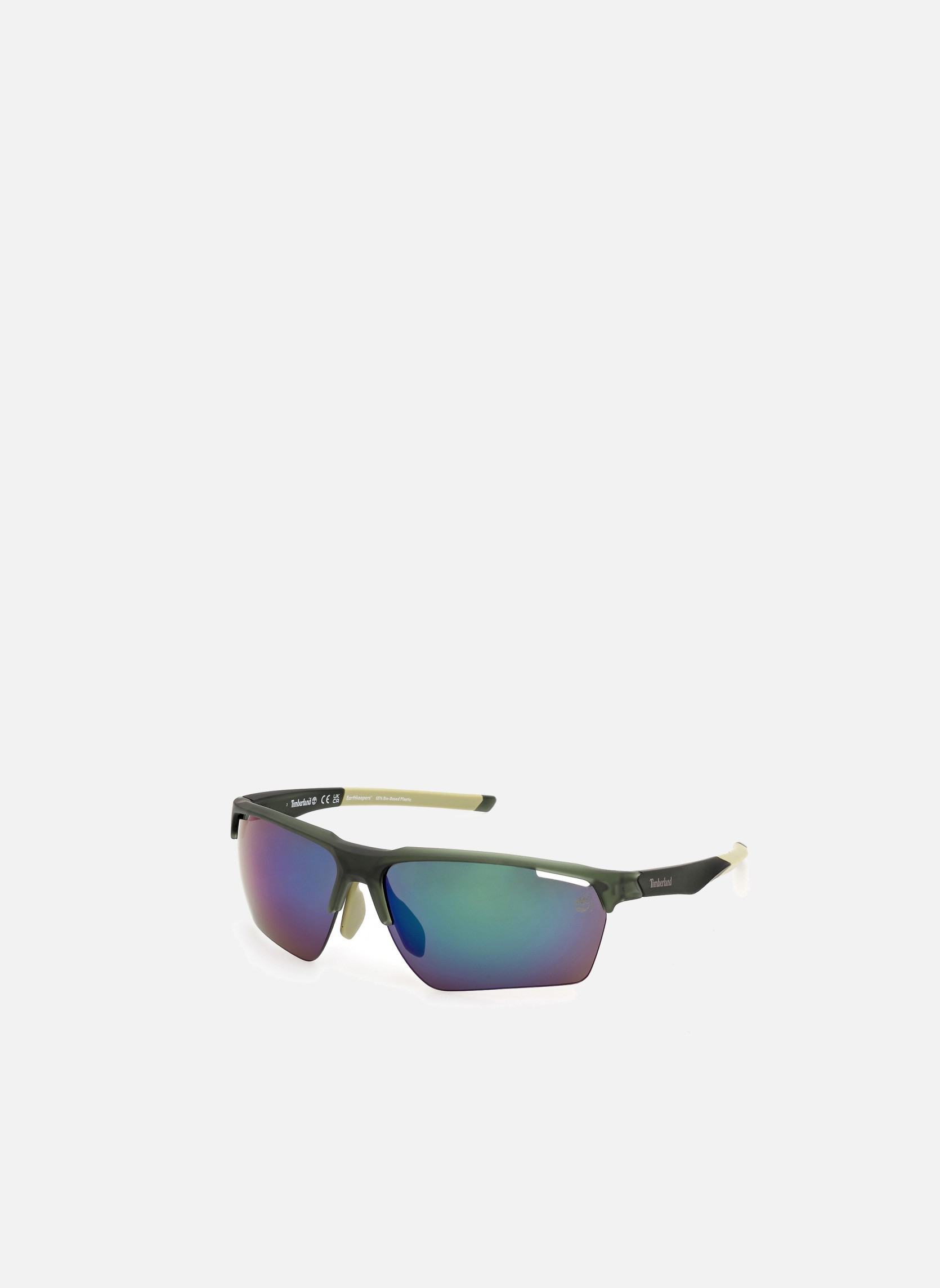 Lunettes de soleil homme vert Timberland Lunettes de soleil homme vert Vert