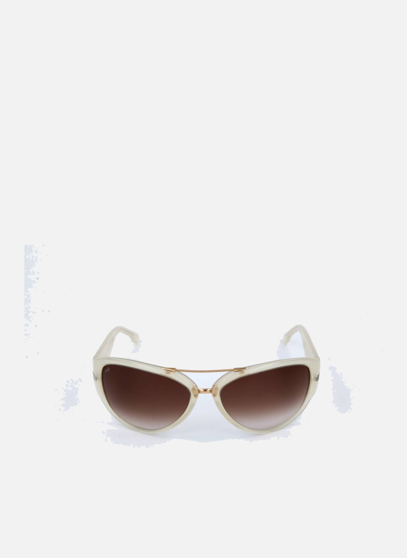 Lunettes de soleil femme beige Web Lunettes de soleil femme beige Ivoire