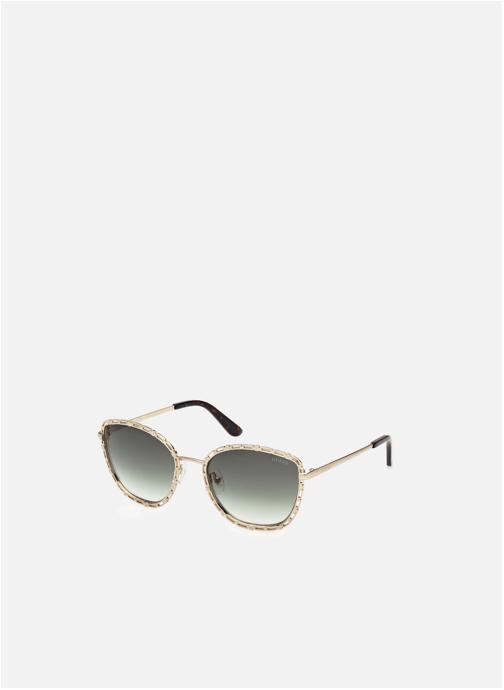 Guess Lunettes de soleil femme or et bronze