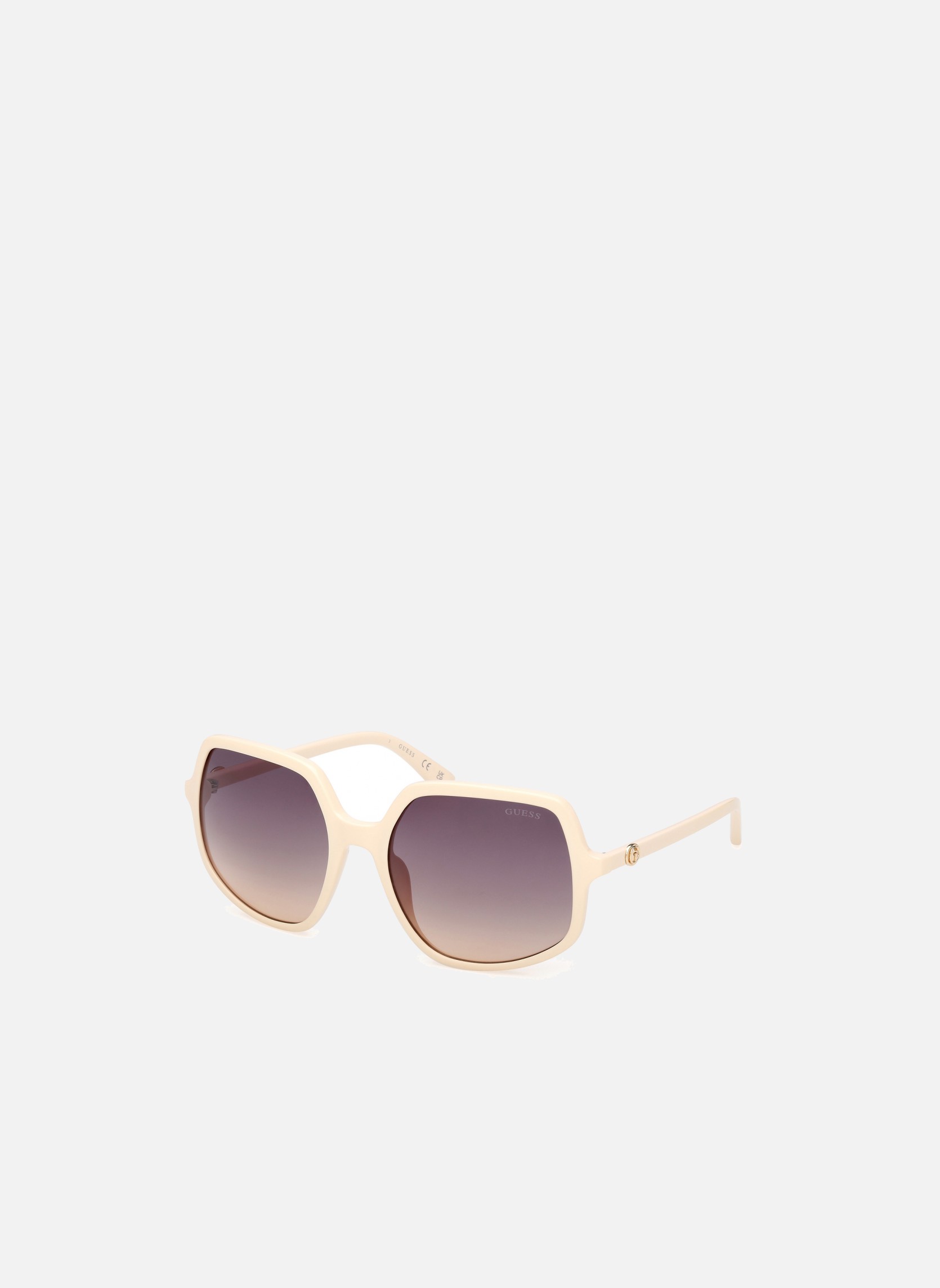 Lunettes de soleil femme beige Guess Lunettes de soleil femme beige Ivoire