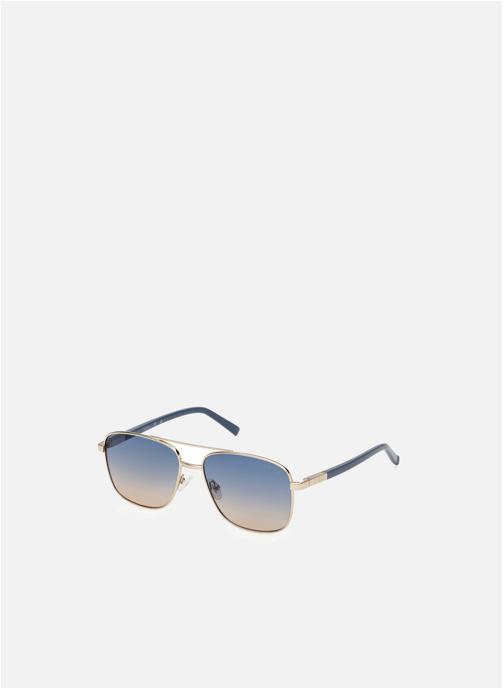 Guess Lunettes de soleil homme or et bronze