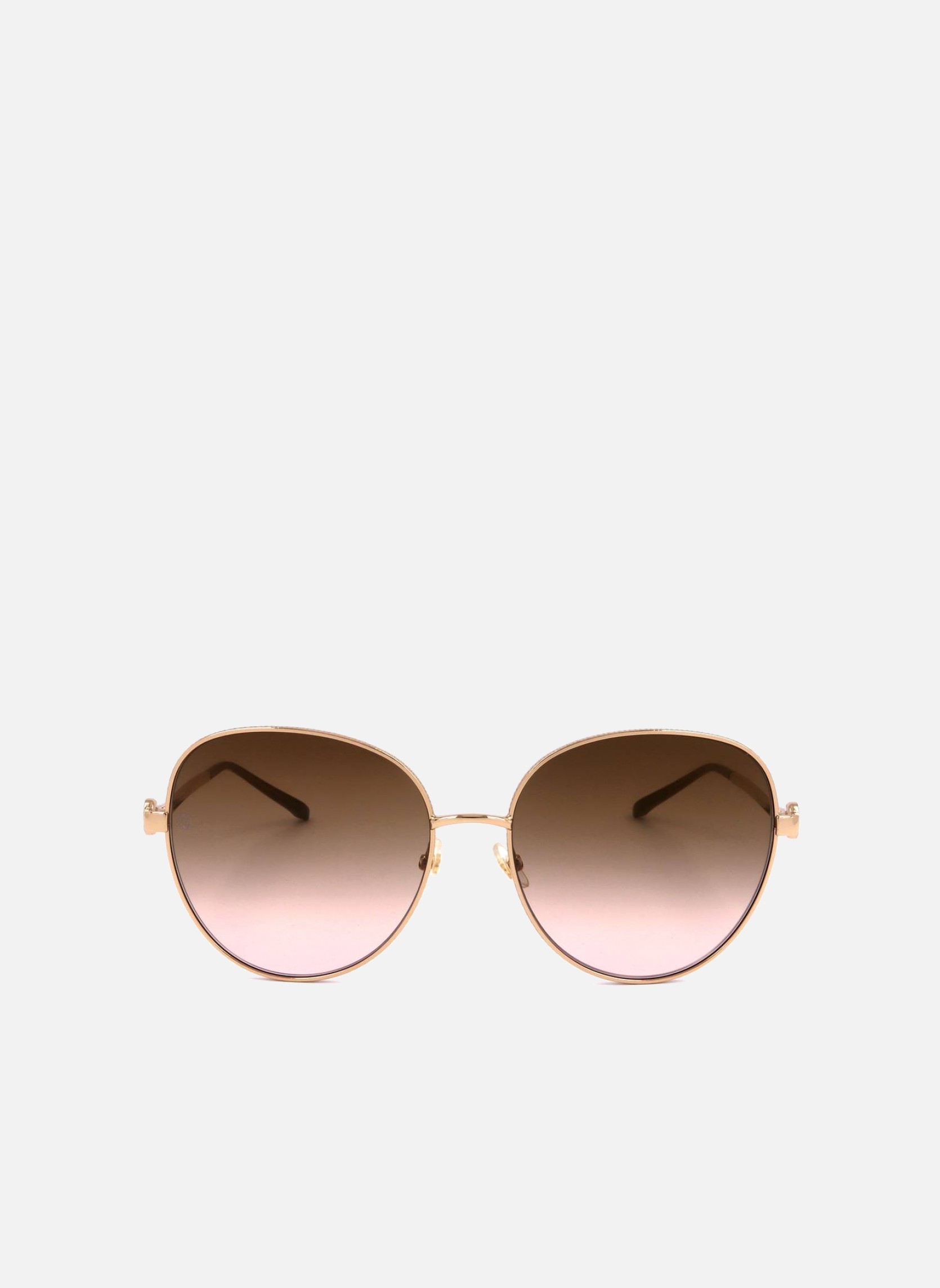 Lunettes de soleil femme or et bronze Elie Saab Lunettes de soleil femme or et bronze Or