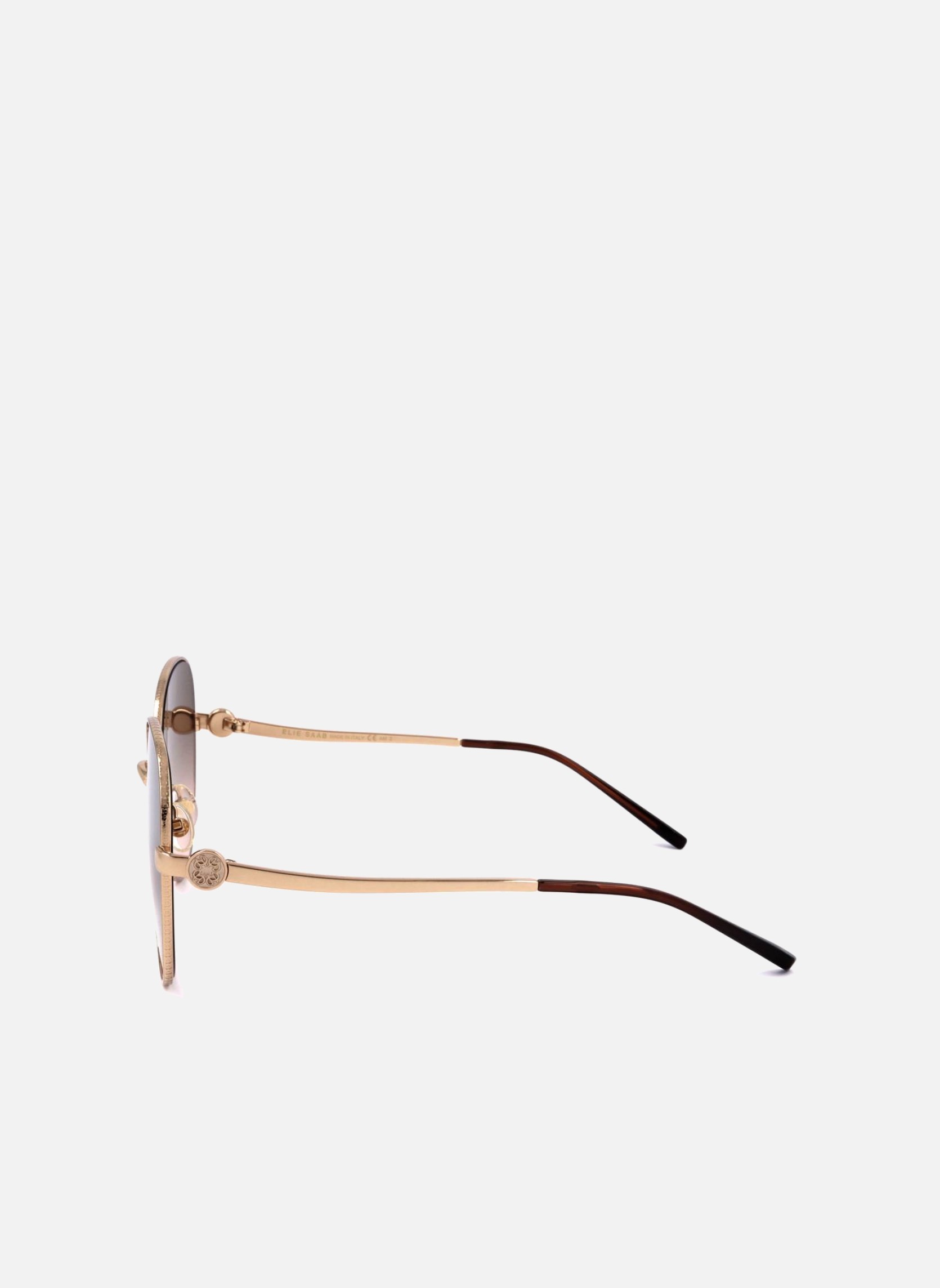 Lunettes de soleil femme or et bronze Elie Saab Lunettes de soleil femme or et bronze Or