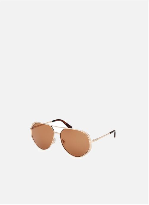 Guess Lunettes de soleil femme or et bronze