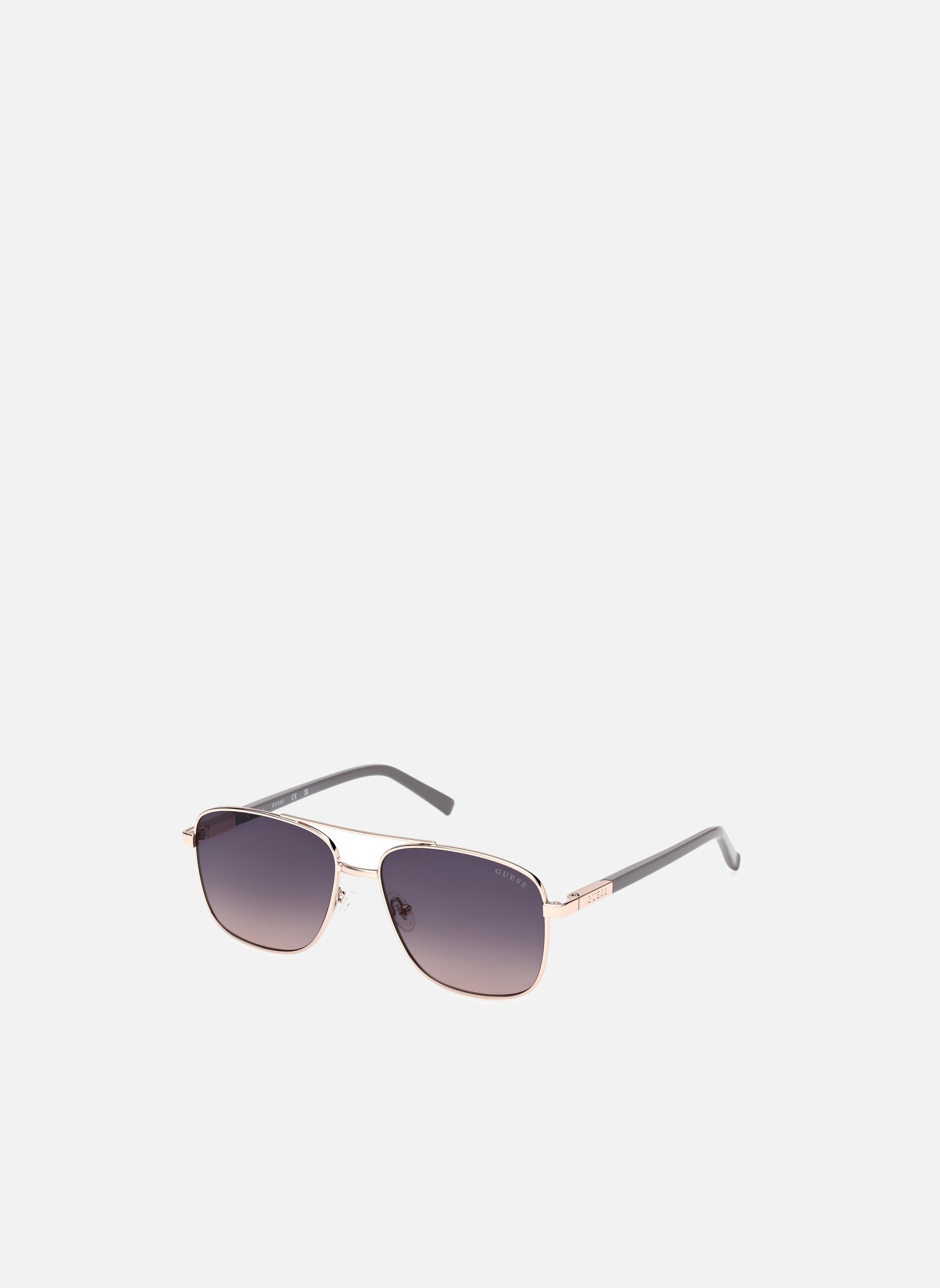 Lunettes de soleil homme or et bronze Guess Lunettes de soleil homme or et bronze Or