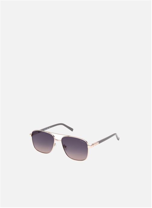 Guess Lunettes de soleil homme or et bronze