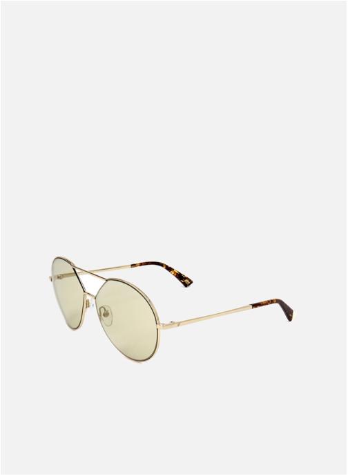 Web Lunettes de soleil femme or et bronze