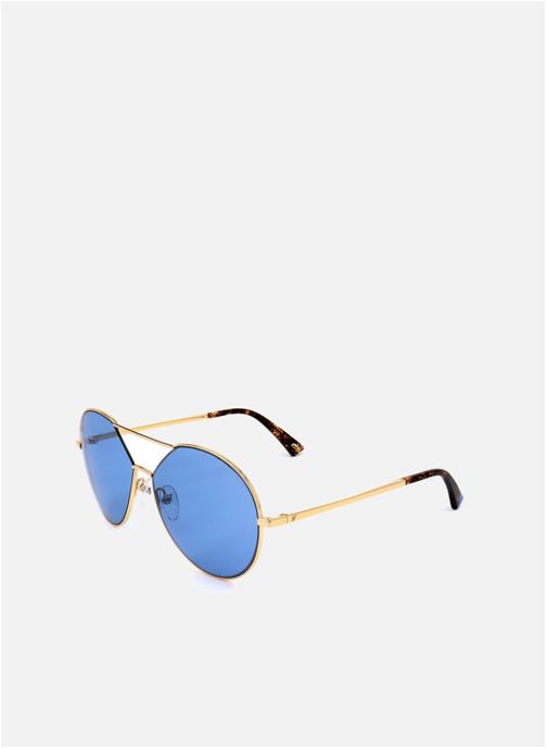 Web Lunettes de soleil femme or et bronze