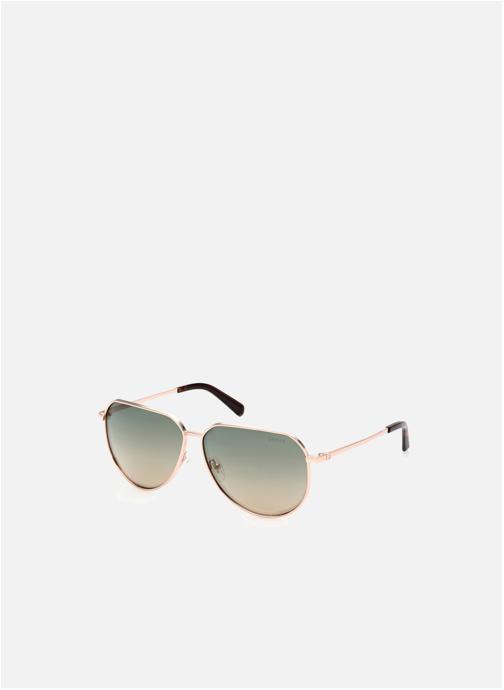 Guess Lunettes de soleil homme or et bronze