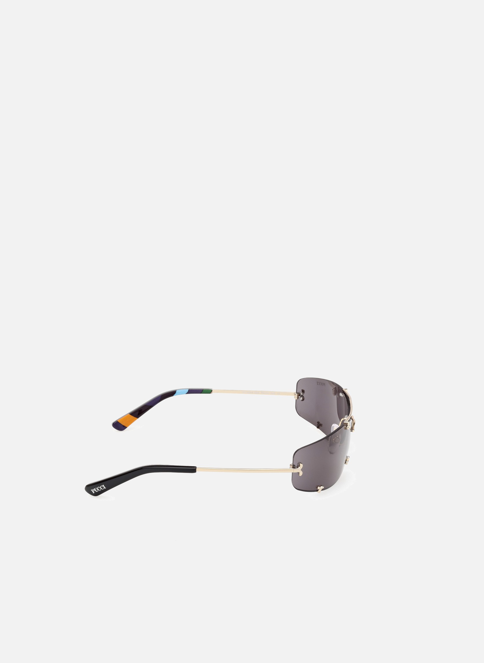 Lunettes de soleil femme or et bronze Emilio Pucci Lunettes de soleil femme or et bronze Or