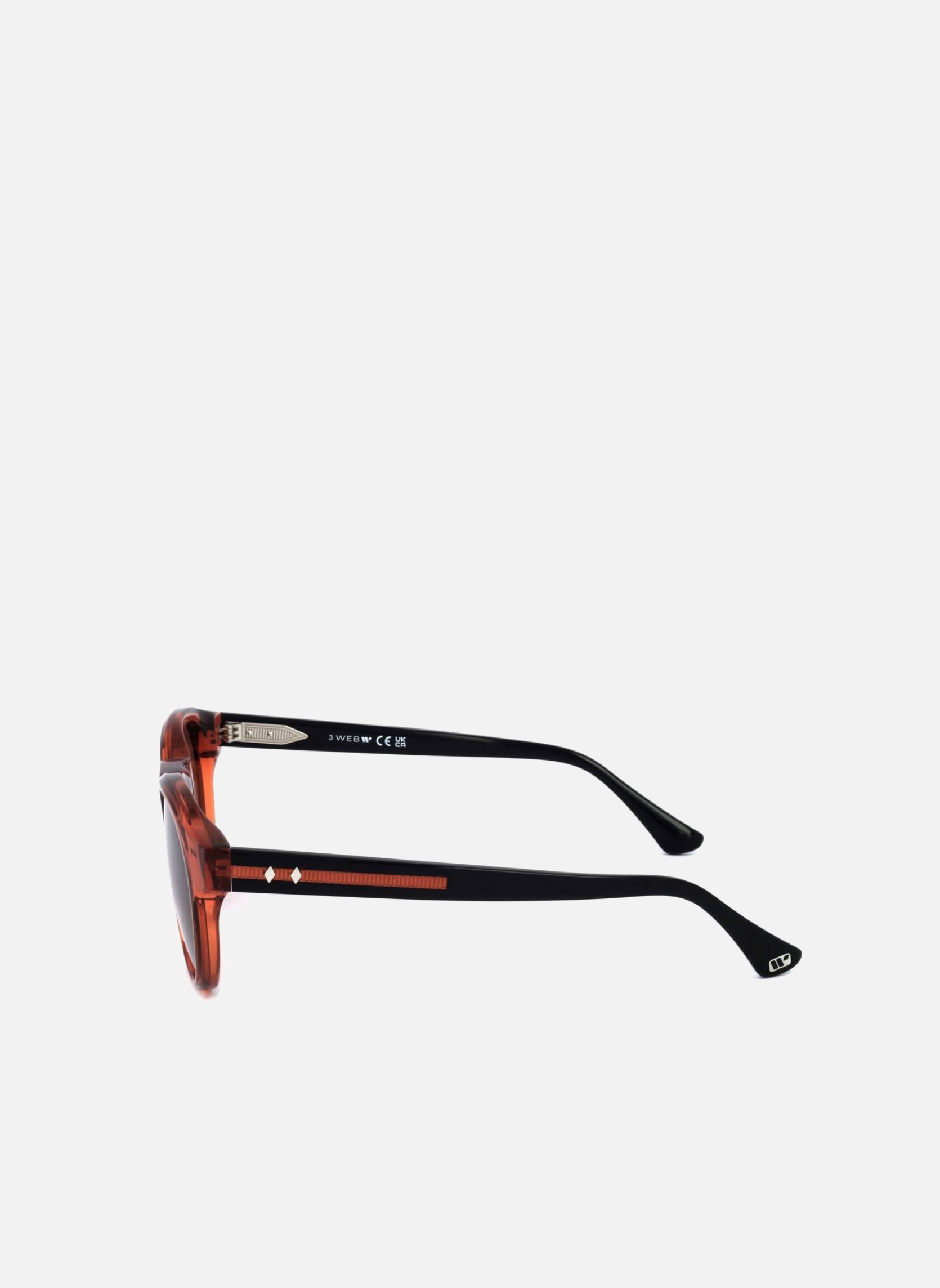 Lunettes de soleil homme orange Web Lunettes de soleil homme orange Orange