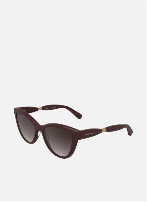 Longchamp Lunettes de soleil femme rouge