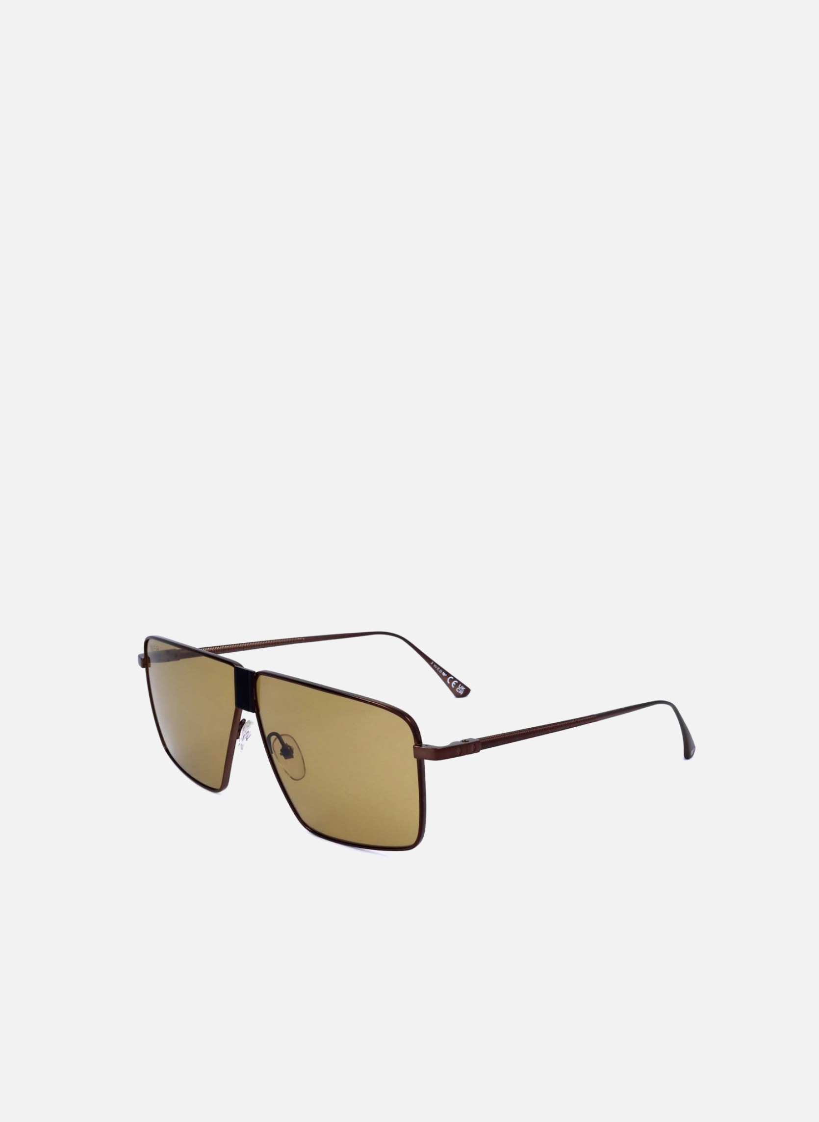 Lunettes de soleil homme or et bronze Web Lunettes de soleil homme or et bronze Or