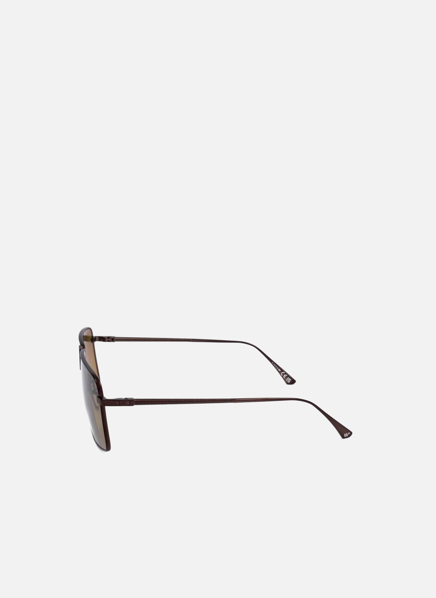 Lunettes de soleil homme or et bronze Web Lunettes de soleil homme or et bronze Or
