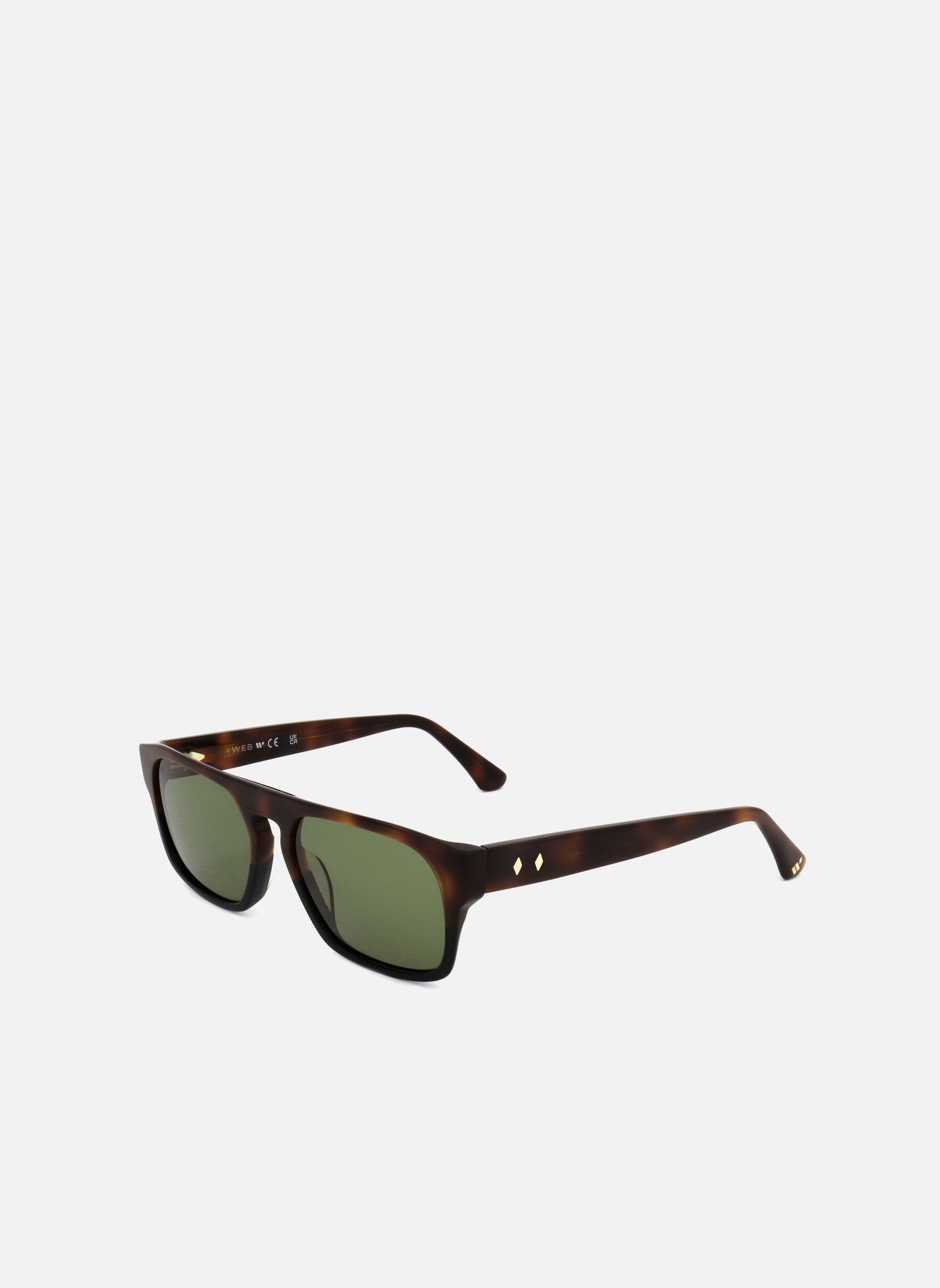 Lunettes de soleil homme marron Web Lunettes de soleil homme marron Marron