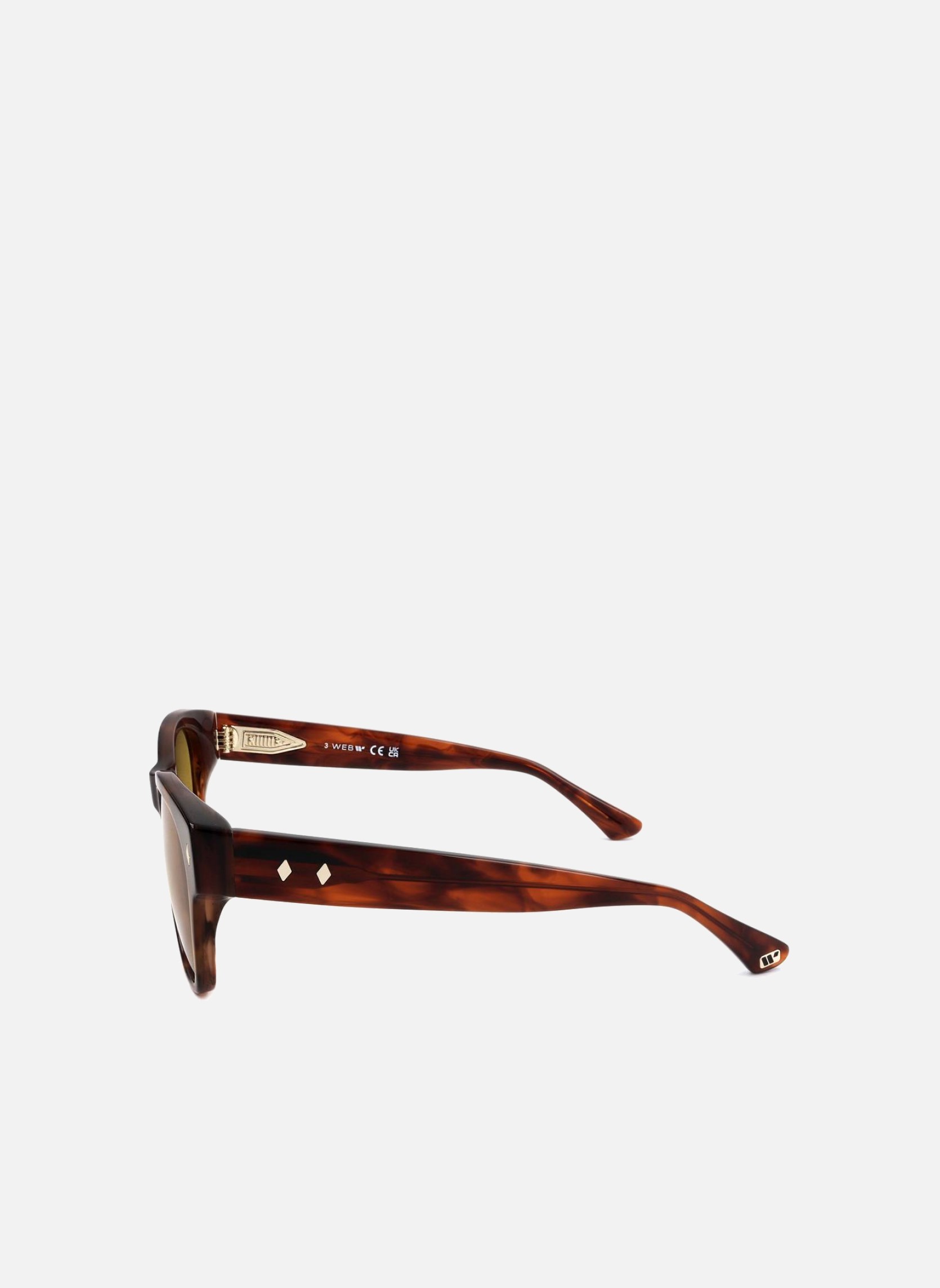 Lunettes de soleil homme marron Web Lunettes de soleil homme marron Marron