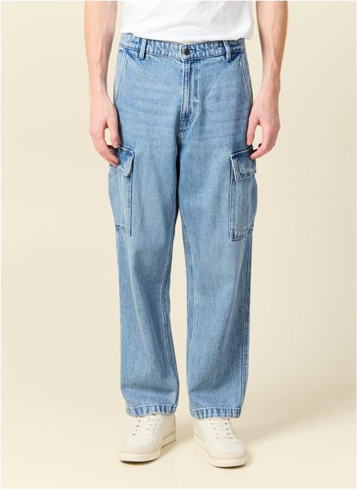 Bonobo Jeans droit Jeans regular - BATTDROIH homme bleu