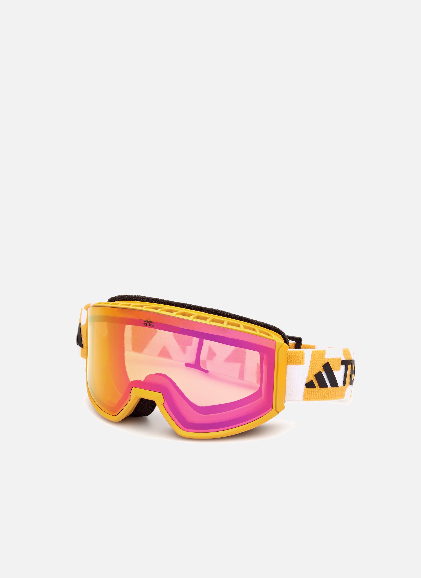 Lunettes de soleil homme jaune Adidas Sport Lunettes de soleil homme jaune Jaune