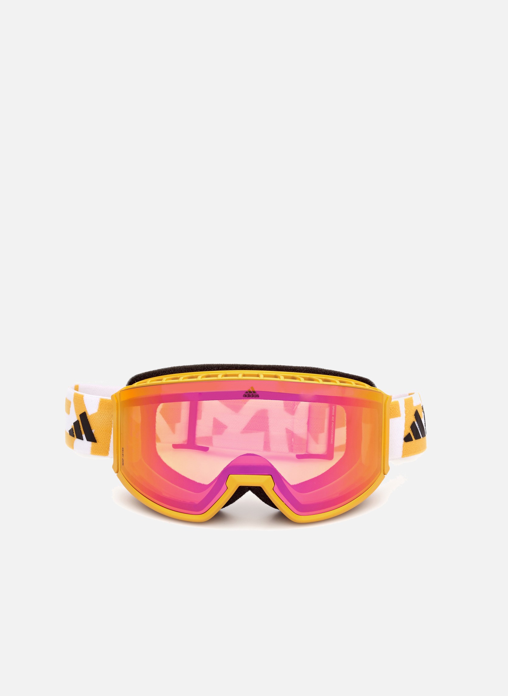 Lunettes de soleil homme jaune Adidas Sport Lunettes de soleil homme jaune Jaune
