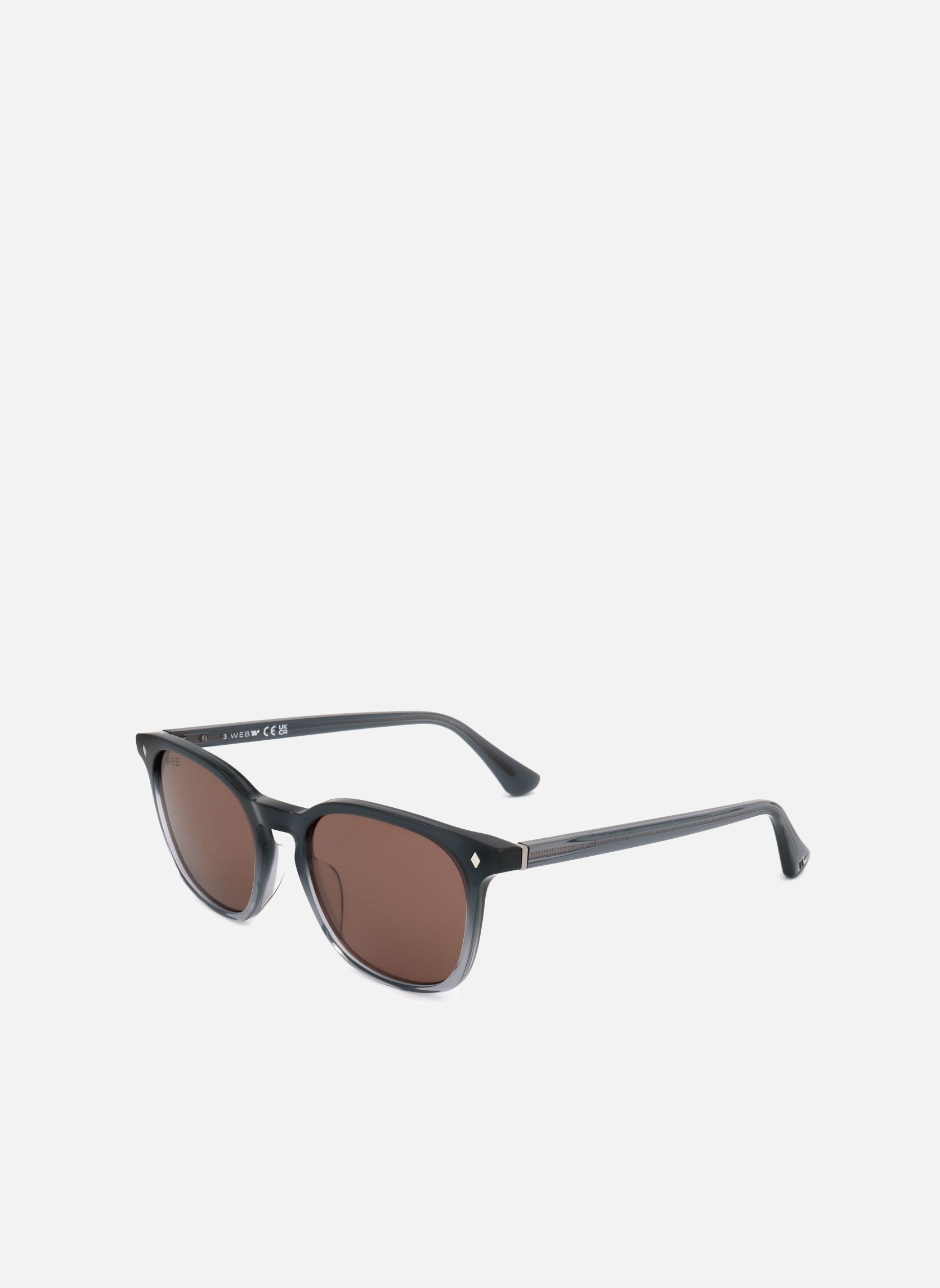 Lunettes de soleil homme gris Web Lunettes de soleil homme gris Gris