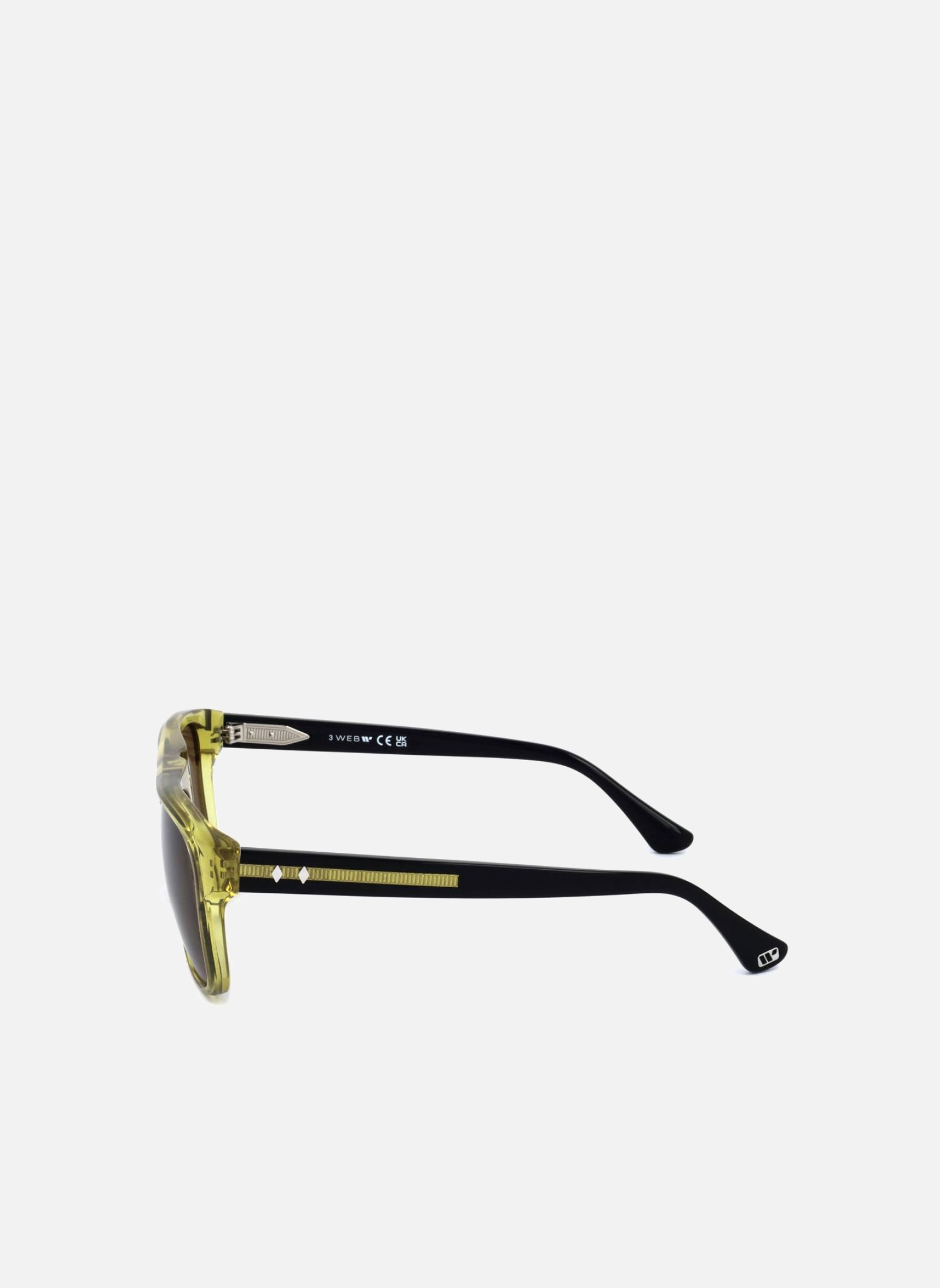 Lunettes de soleil homme jaune Web Lunettes de soleil homme jaune Jaune