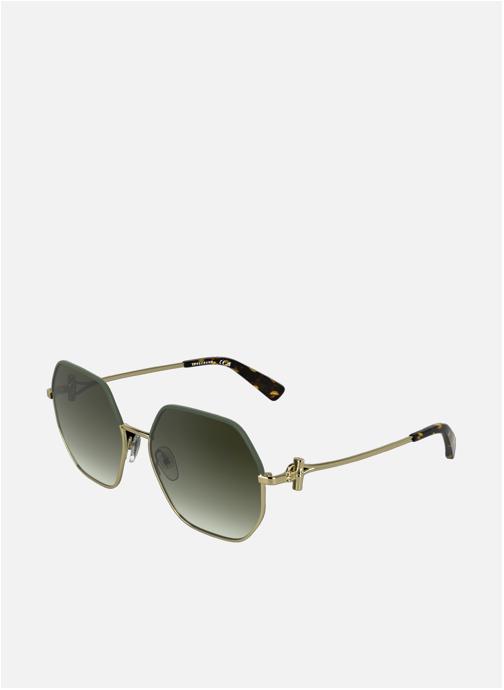 Longchamp Lunettes de soleil femme or et bronze