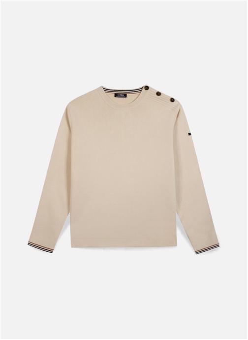 TBS Pulls Pull LORANRON ECRU homme blanc