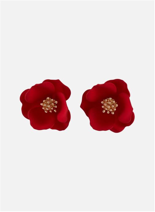 Balaboosté Boucles d'oreilles femme rouge