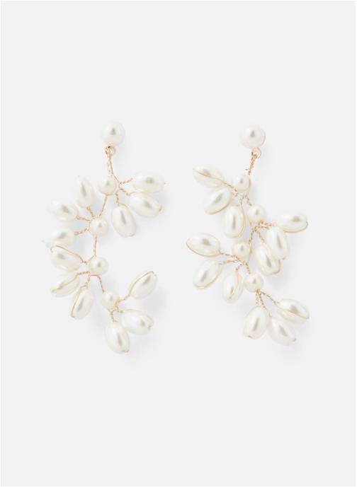 Balaboosté Boucles d'oreilles femme blanc