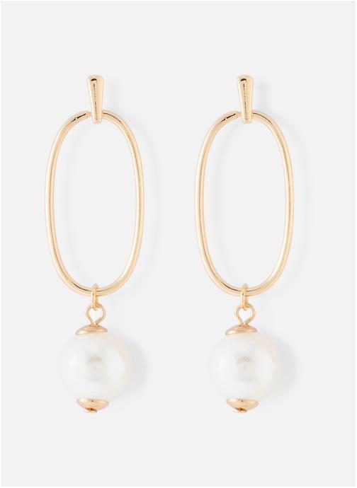 Balaboosté Boucles d'oreilles femme blanc