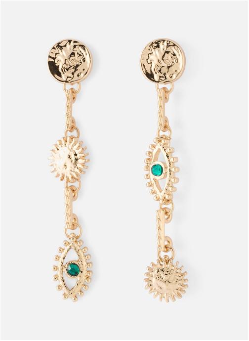 Balaboosté Boucles d'oreilles femme or et bronze