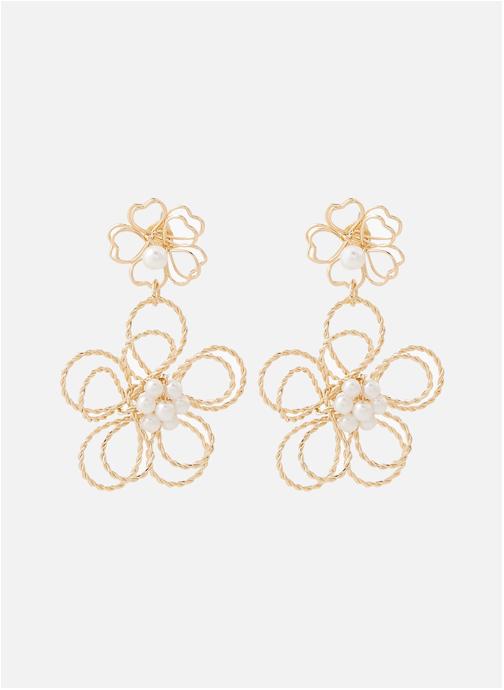 Balaboosté Boucles d'oreilles femme or et bronze